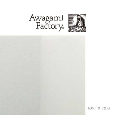 Awagami Japanese Paper Shin Inbe White 70 Gr/M2 109.1X78.8 Cm - 1