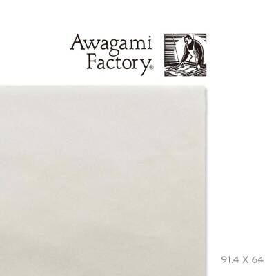 Awagami Japanese Paper Taizan W-5, Mm-1 30 G/M2 91.4X64 Cm - 1