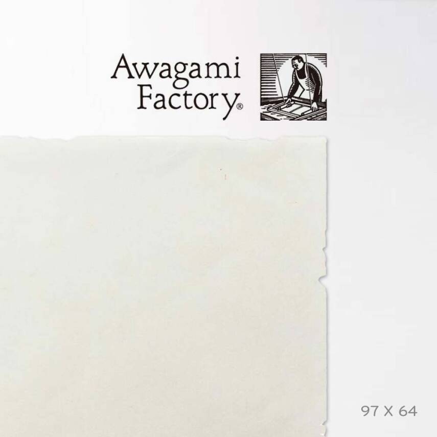 Awagami Japon Kağıdı Sekishu White 35 G/M2 94X64 Cm - 1