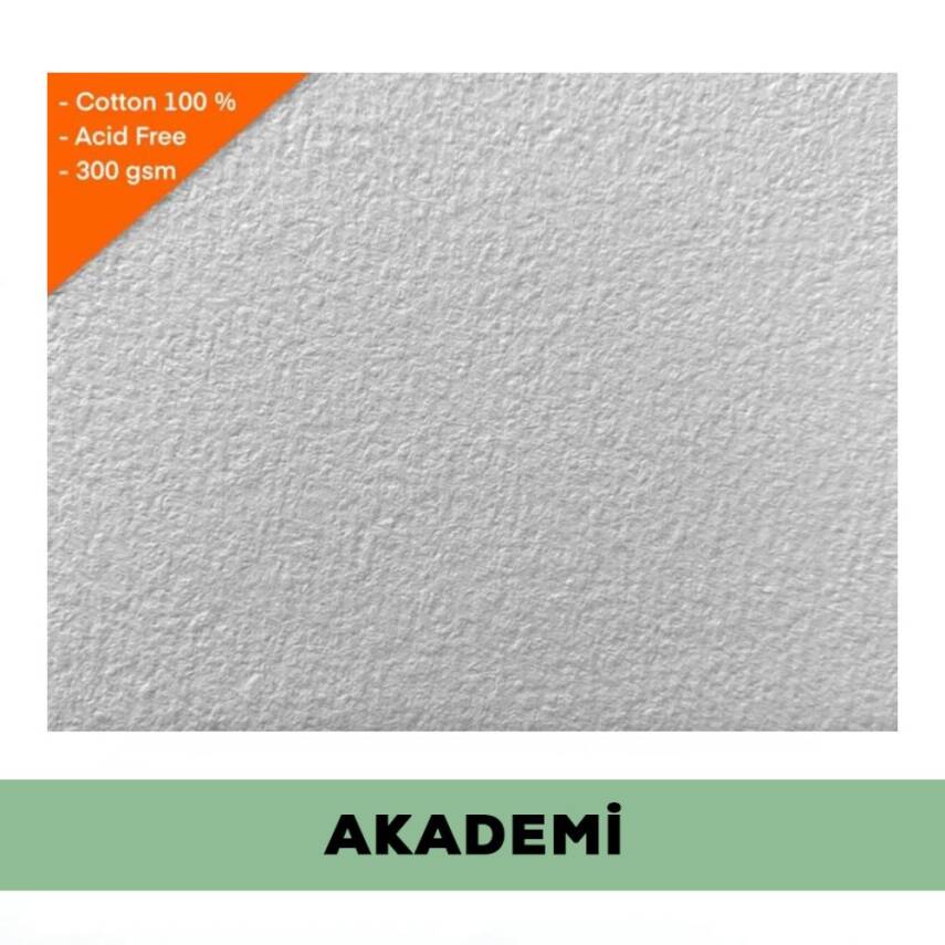 Baohong Suluboya Kağıdı Akademi %100 Pamuk 300 gr 56x76 cm Cold Press - 1