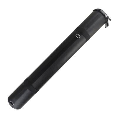 Bback Black Artificial Leather Project Tube Length: 75 cm Diameter: 10 cm