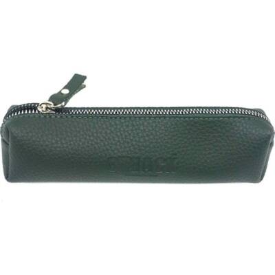 Bback Imitation Leather Long Pen Holder Khaki Green Code: 402