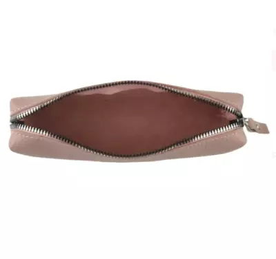 Bback Imitation Leather Long Pencil Case Powder Code: 410 (1)