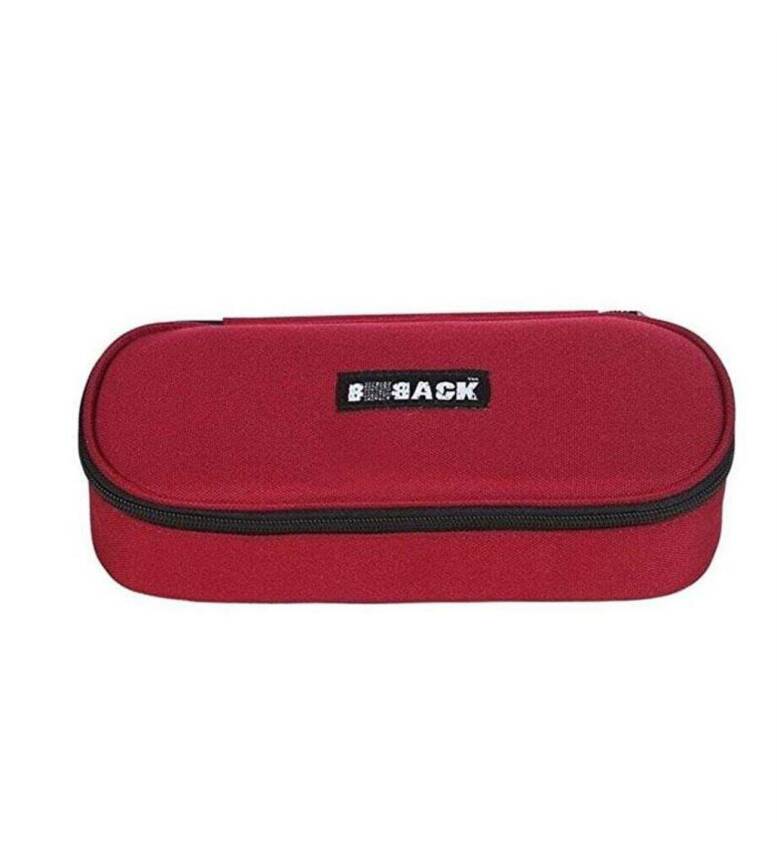 Bback Kumaş Oval Kalem Kutusu Bordo Kod: 315 - 1