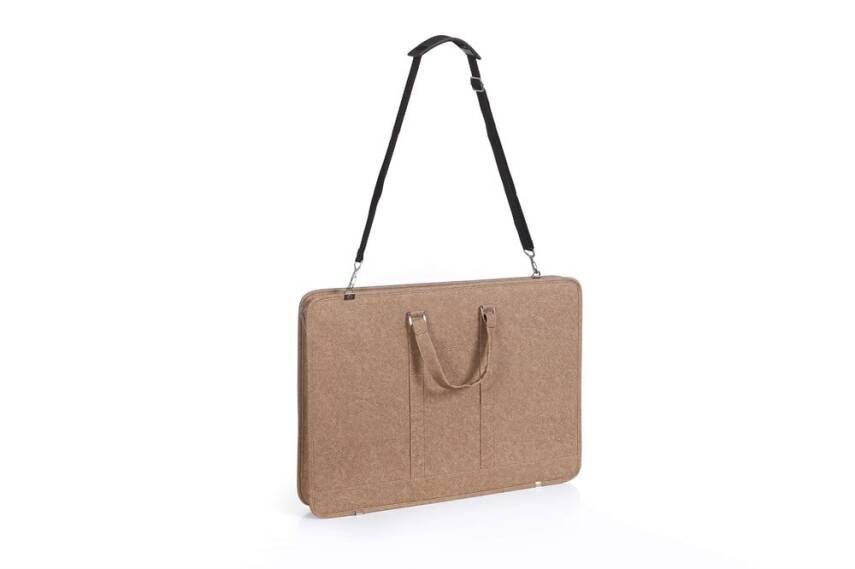 Bback Proje Çantası Suni Deri 40 x 55 cm Bej 508 - 1