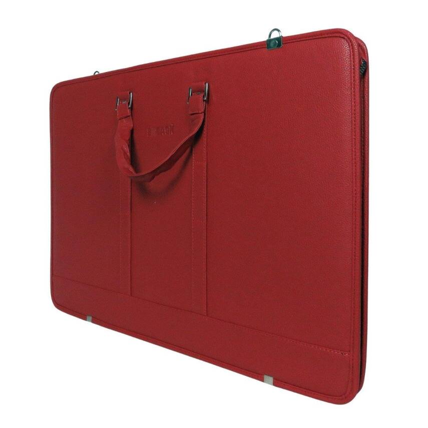 Bback Proje Çantası Suni Deri 40 x 55 cm Kırmızı 505 - 4