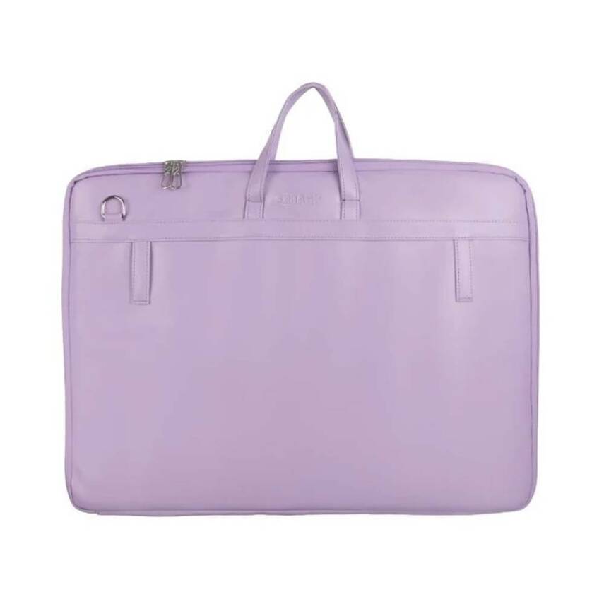 Bback Proje Çantası Yumuşak Suni Deri 55x75 cm Lila Kod: 564 - 1