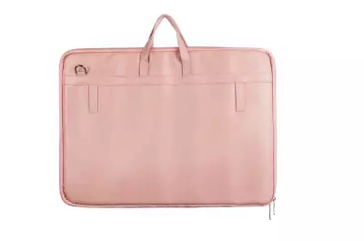 Bback Proje Çantası Yumuşak Suni Deri 55x75 cm Pudra Pembe Kod: 562