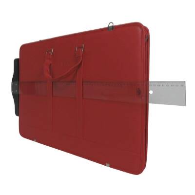 Bback Project Bag Imitation Leather 40 x 55 cm Red 505 - 3