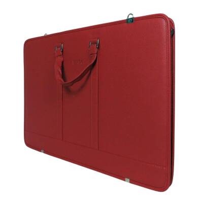Bback Project Bag Imitation Leather 40 x 55 cm Red 505 - 4