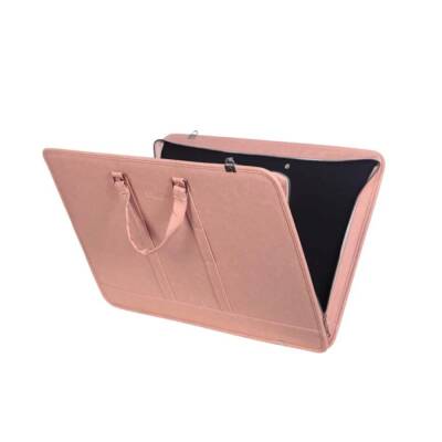 Bback Project Bag Soft Imitation Leather 40x56 cm Powder Pink Code: 552 (1)