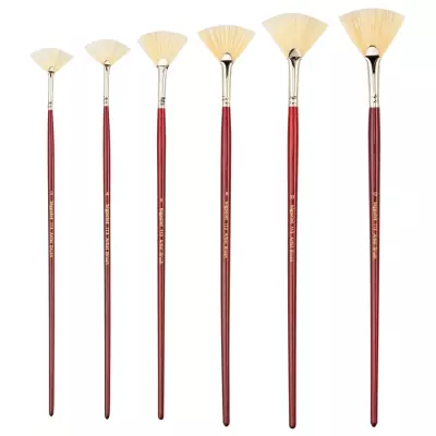 Bigpoint Natural Bristle Fan Brush 113 Serial No: 10 - 3