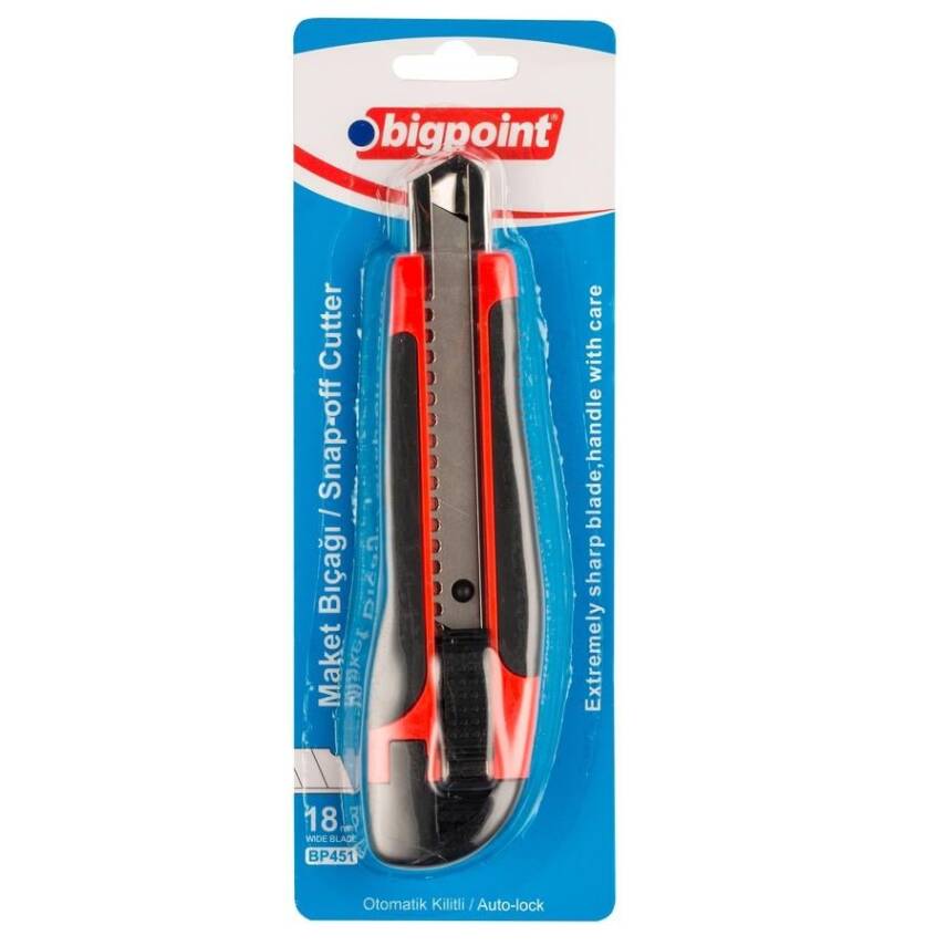 Bigpoint Utility Knife with Wide Metal Blade - 1