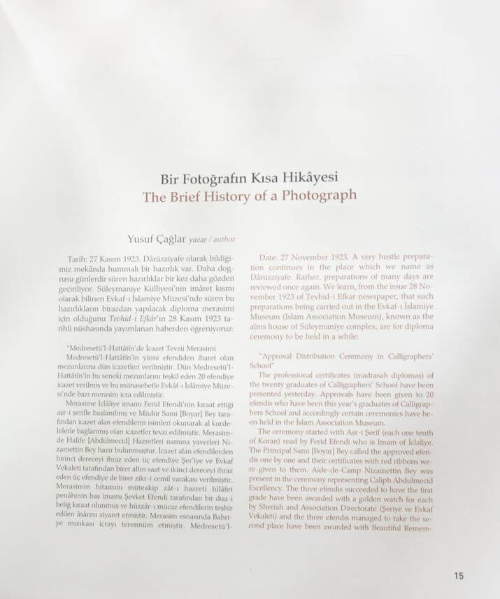 Bir Fotoğrafın Aynasında İstanbul'un Meşhur Hattatları (KİTAP) - 4