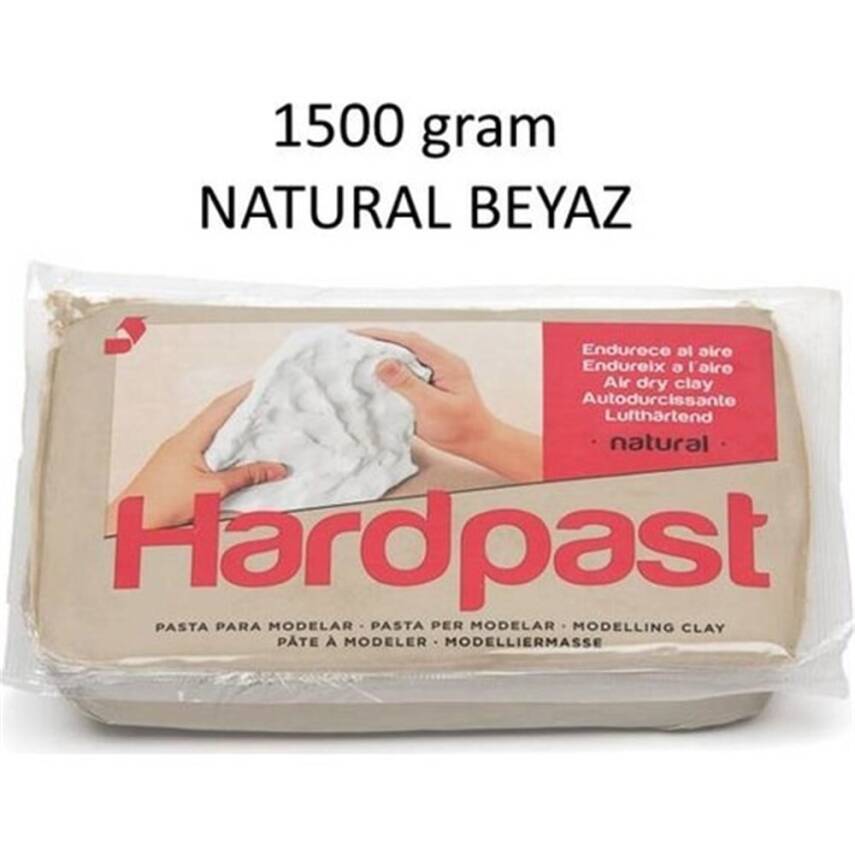 Bisbal Hardpast Seramik Hamuru 1,5kg Beyaz - 1