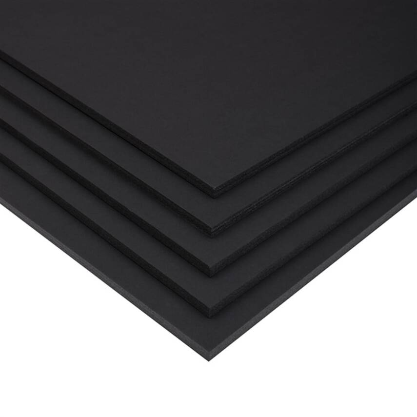 Black Photoblock 50x70 cm 3 mm. - 2