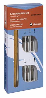 Brause 6 Writing Nibs Set