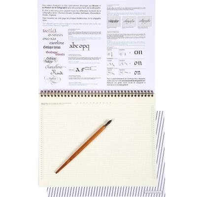 Brause Calligrahy Practice Pad 85 gr 42x31,8 cm 50 Sheets - 2