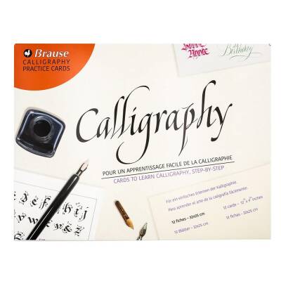 Brause Calligraphy Practice Cads 32x25 cm 12'li