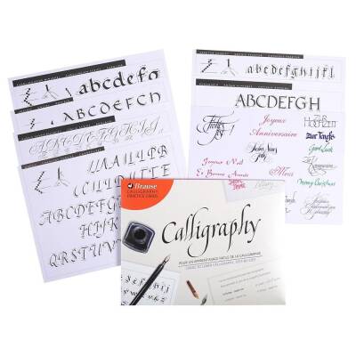 Brause Calligraphy Practice Cads 32x25 cm 12'li (1)