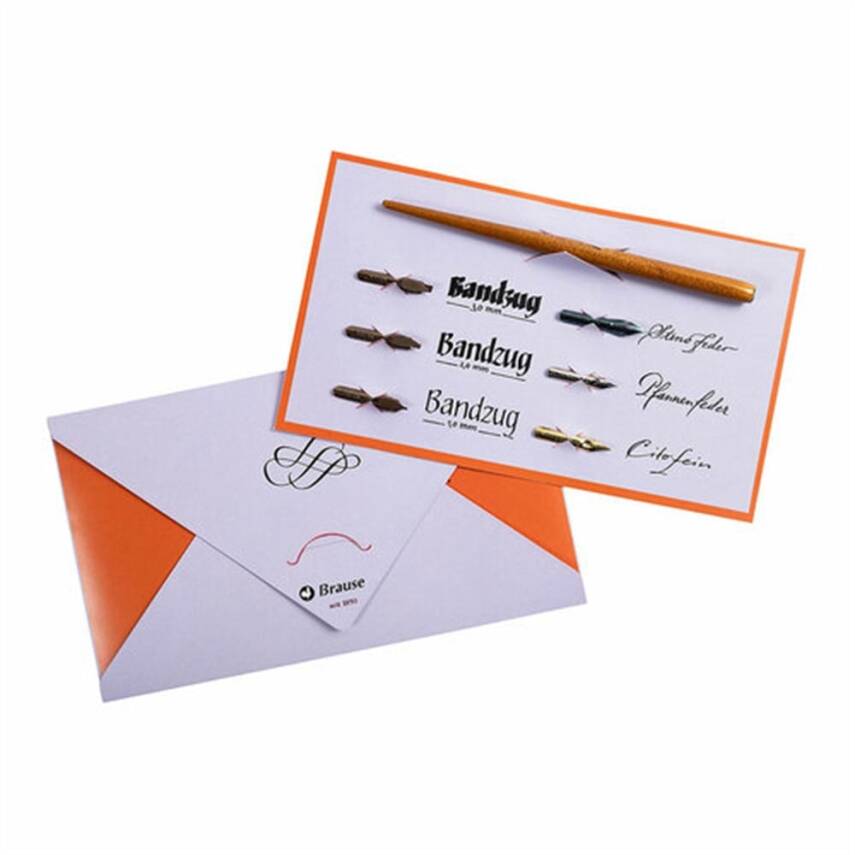 Brause Calligraphy & Writing Set 137B 6 Nibs - 1
