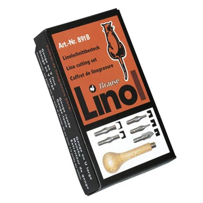 Brause Linol Cutting Set 891 B - 1