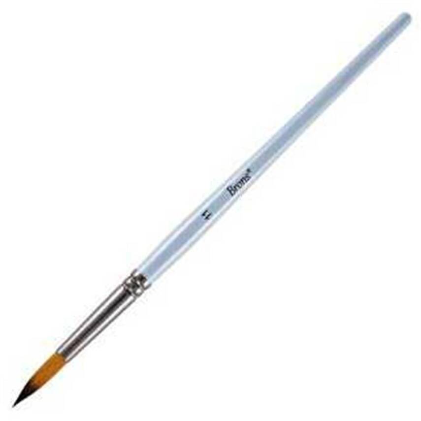 Brons Watercolor Brush 123 Series Short Handle No: 11 - 1