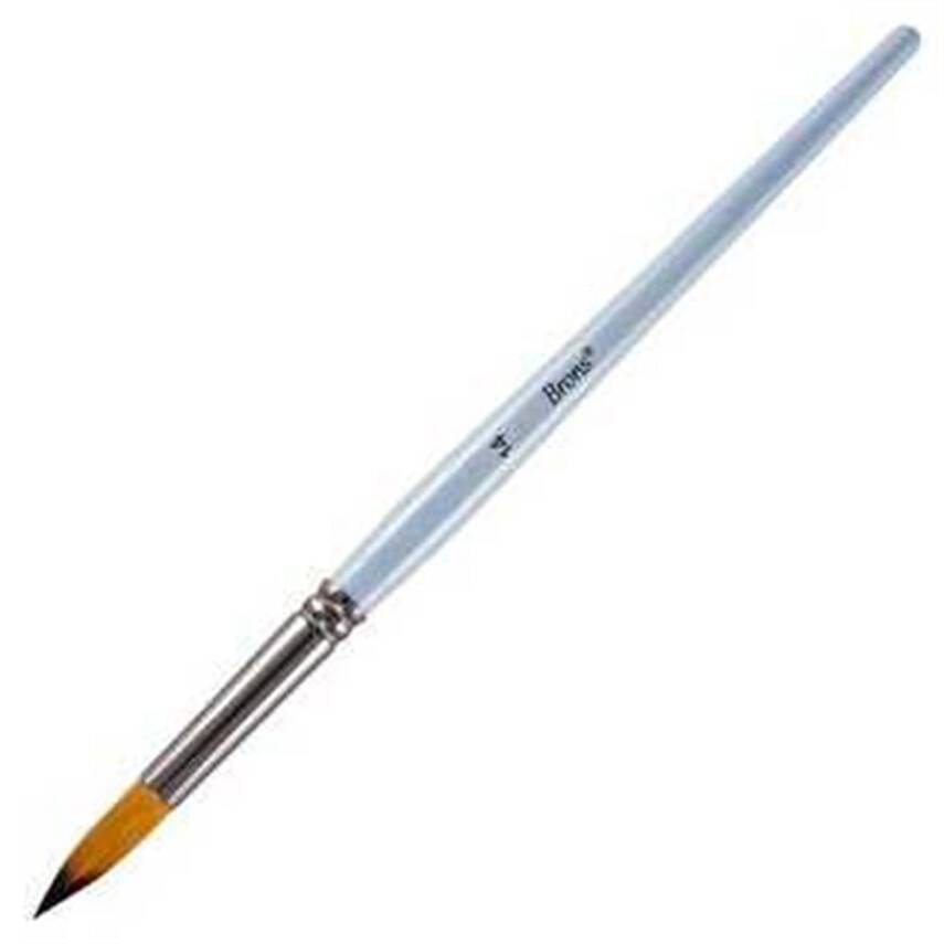Brons Watercolor Brush 123 Series Short Handle No: 14 - 1