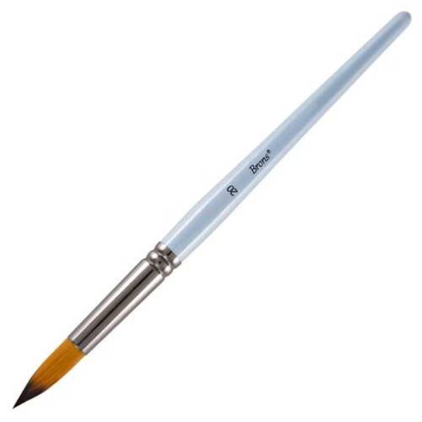 Brons Watercolor Brush 123 Series Short Handle No: 22 - 1