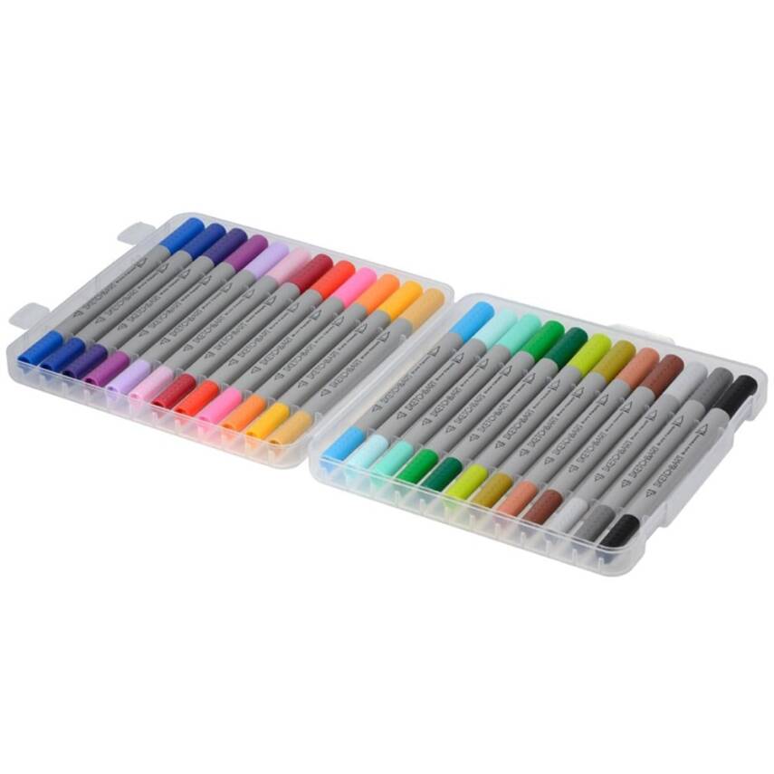 Bruno Visconti Brush Pen Sketch Art 24 Colors - 2