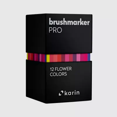 Brushmarker PRO Set 12 Flower Colors - 4