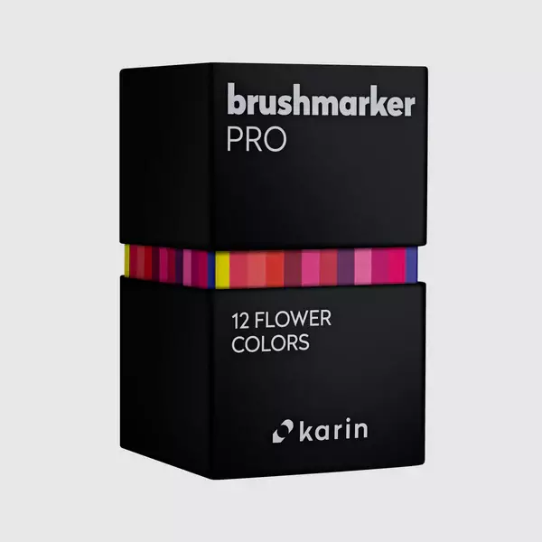 Brushmarker PRO Set 12 Flower Colors - 4