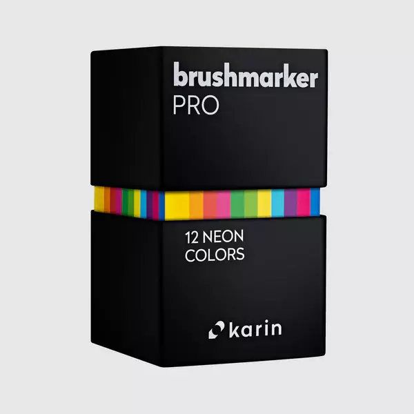 Brushmarker PRO Set 12 Neon Colors - 4
