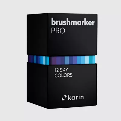 Brushmarker PRO Set 12 Sky Colors - 4