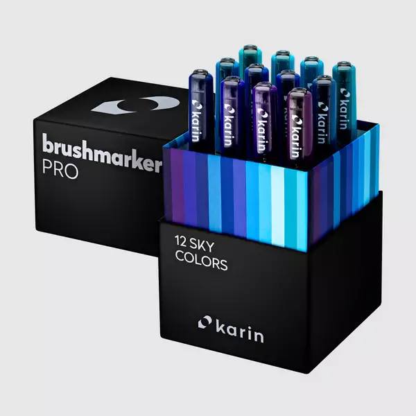 Brushmarker PRO Set 12 Sky Colors - 1