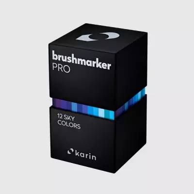 Brushmarker PRO Set 12 Sky Colors (1)
