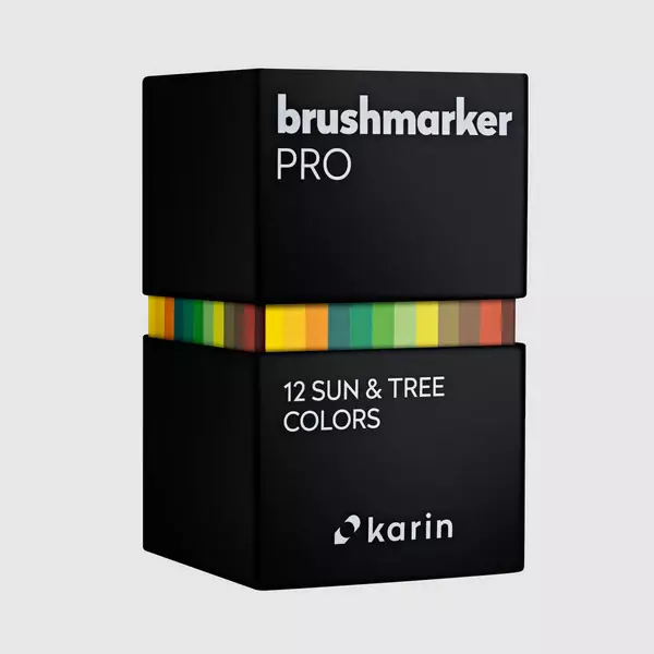 Brushmarker PRO Set 12 Sun&Tree Colors - 4