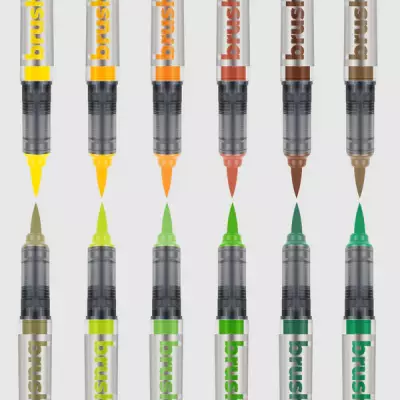 Brushmarker PRO Set 12 Sun&Tree Colors - 3