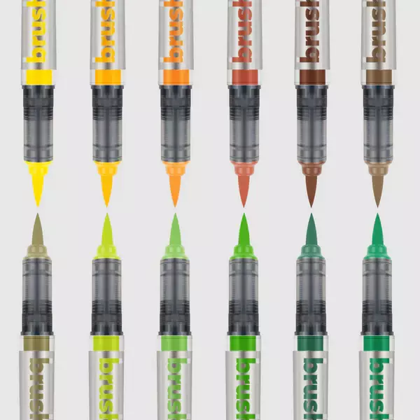 Brushmarker PRO Set 12 Sun&Tree Colors - 3