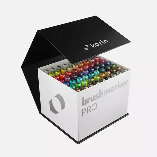 Brushmarker PRO Set 60 Colors + 3 Blender - 2
