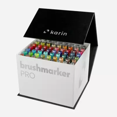 Brushmarker PRO Set 60 Colors + 3 Blender - 3