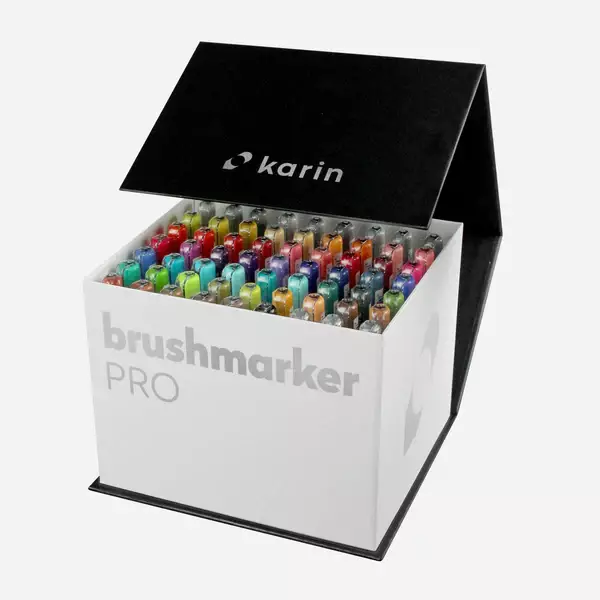 Brushmarker PRO Set 60 Colors + 3 Blender - 3