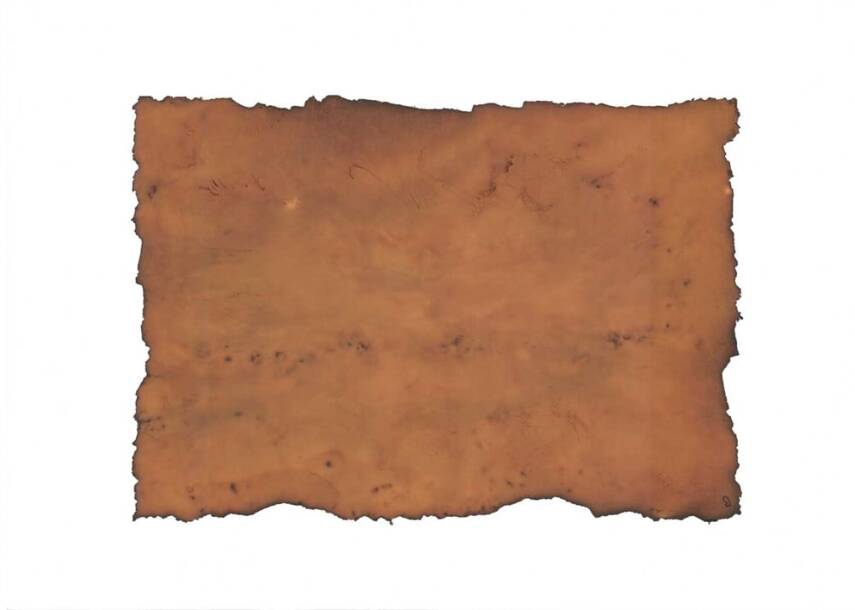 Burnt Paper (Iran) 29X42 Cm (A3) - 1