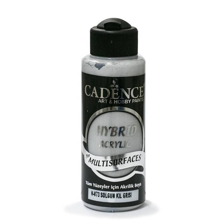 Cadence Akrilik Boya 120ml H-073 Solgun Kil Grisi - 1