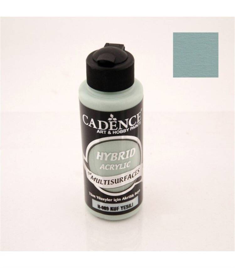 Cadence Akrilik Boya 120ml H-089 Küf Yeşili - 1