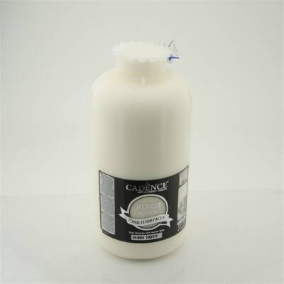 Cadence Akrilik Boya 2 Litre H-002 Pak Beyaz