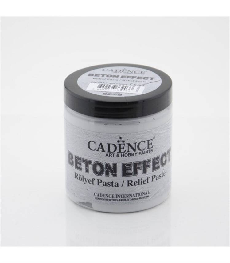 Cadence Beton Efekti Rölyef Pasta 250Ml - 1