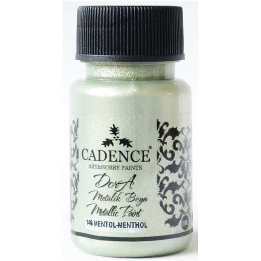 Cadence Dora Metalik Boya 50ml 146 Mentol - 1
