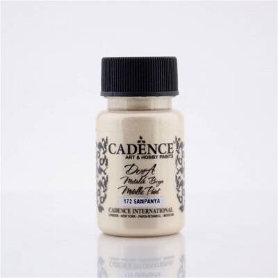 Cadence Dora Metalik Boya 50ml 172 Şampanya