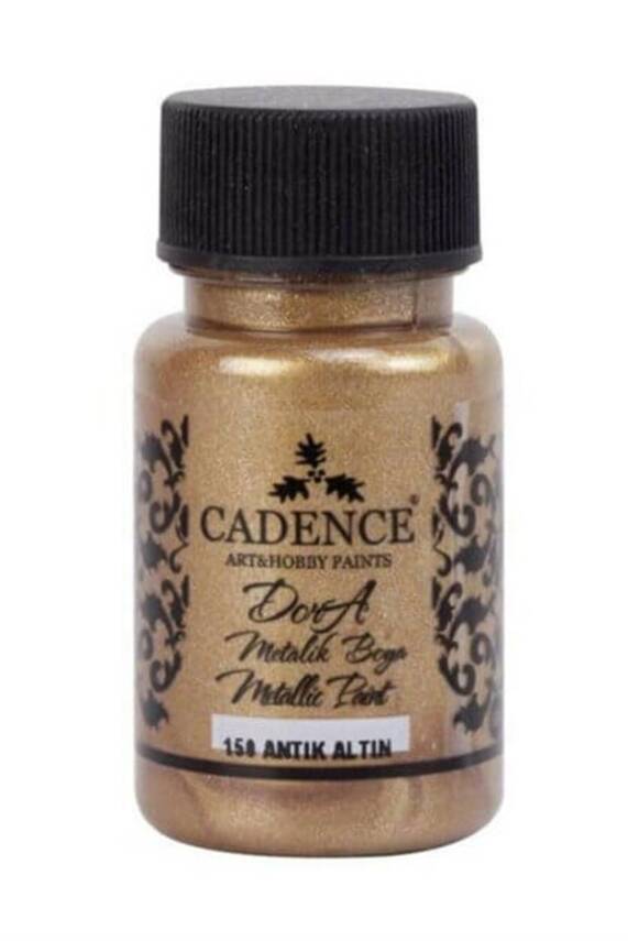 Cadence Dora Metallic Fabric Paint 1150 Antique Gold / A.Gold - 1